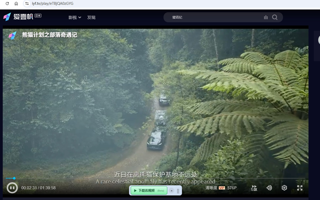 爱壹帆视频下方的下载按钮